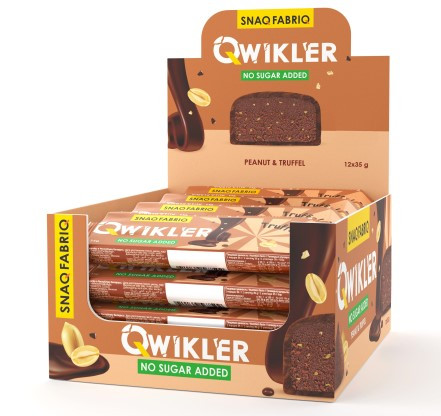 АКЦИЯ 2+1**_SNAQ FABRIQ Qwikler Батончик глазированный "Трюфельный" 35г/30 фото 1 &mdash; 65fit