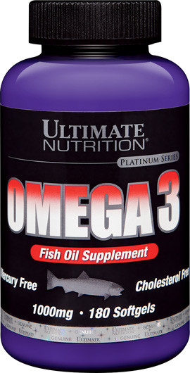 Оmega 3 1000mg 180 softgels, Ultimate Nutrition — 65fit