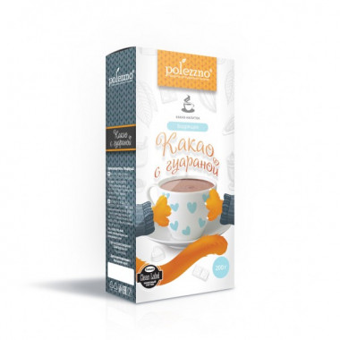 POLEZZNO Какао с гуараной «Бодрящее» 200г — 65fit