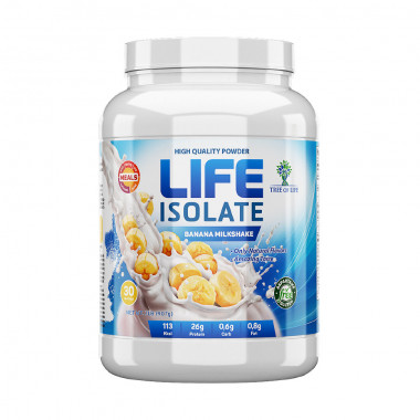 Life Isolate Banana Milkshake 907g, Tree of life — 65fit