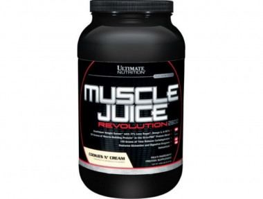 Гейнер Muscle Juice Revolution 2600 2.12 кг Cookies n' Cream, Ultimate Nutrition &mdash; 65fit