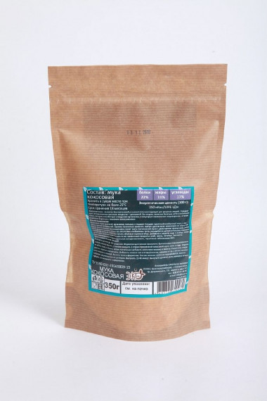 ЭКО-ЖИЗНЬ Мука кокосовая крафт 350г — 65fit