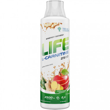 Life L-Carnitine 2500 500ml яблоко-имбирь — 65fit