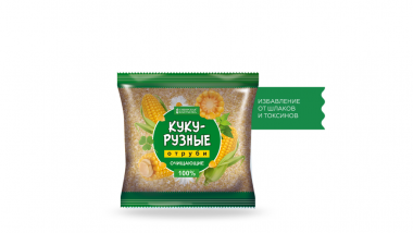 СИБИРСКАЯ® КЛЕТЧАТКА Отруби &quot;Кукурузные&quot; очищающие 180г — 65fit