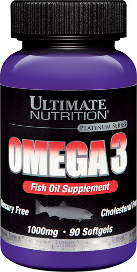 Оmega 3 1000mg 90 softgels, Ultimate Nutrition — 65fit