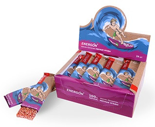 ENERGON Мюсли-батончик &quot;Лесные ягоды&quot; 40г — 65fit