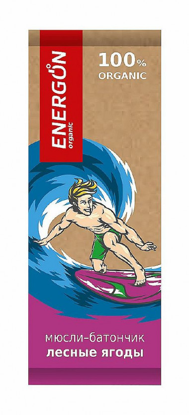 ENERGON Мюсли-батончик &quot;Лесные ягоды&quot; 40г — 65fit