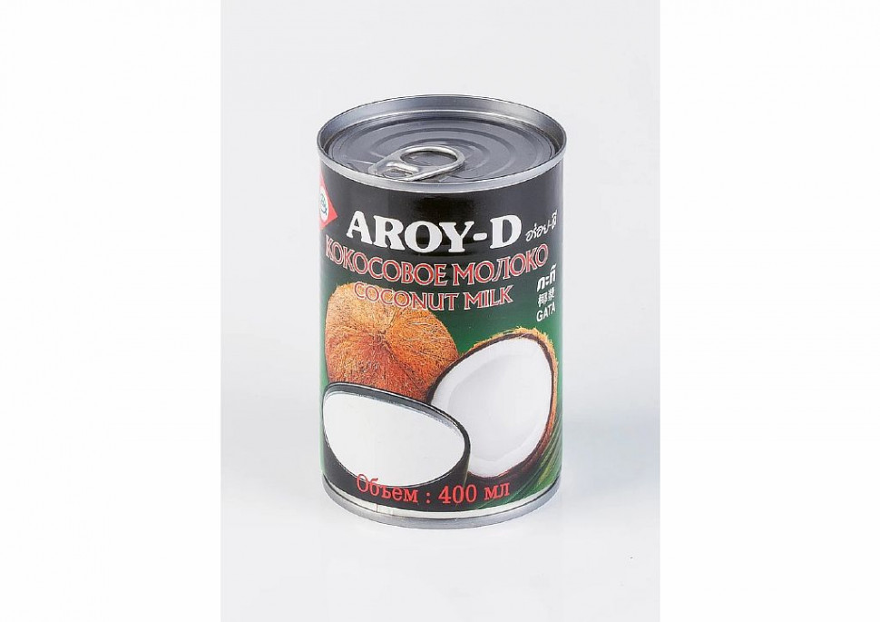 AROY-D Кокосовое молоко 70% (жирность 17-19%) ж/б 400мл