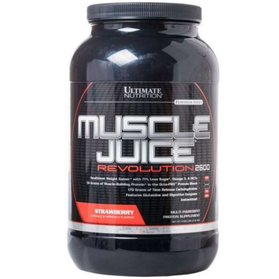 Ult Muscle Juice Revolution 4.69 Ib Strawberry фото 1 — 65fit
