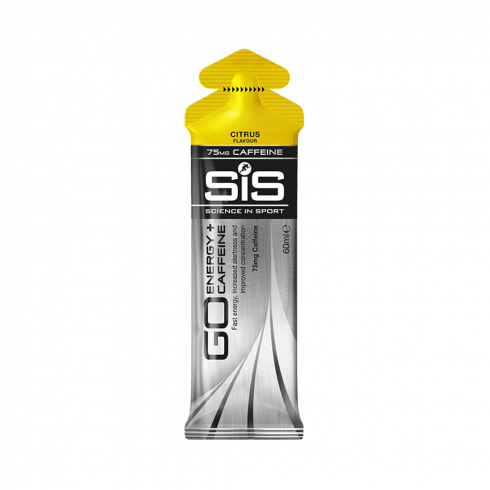 SiS Go Energy + Caffeine Gel 60мл Цитрус изотонический гель фото 1 — 65fit
