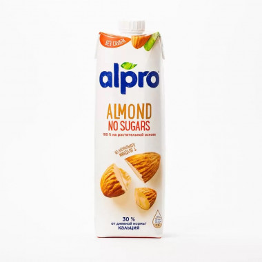 ALPRO Напиток Миндальный Без Сахара 1л. — 65fit