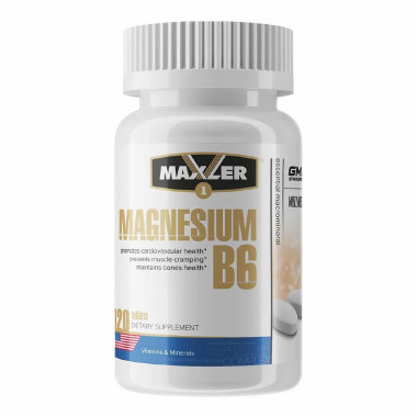 #Maxler  Magnesium B6 120 tabs — 65fit