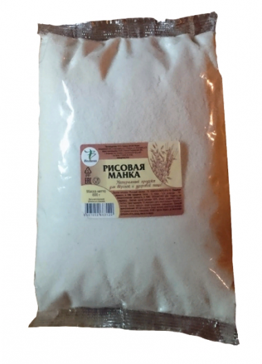 ВЕГАНА Крупка Рисовая манка 800г — 65fit