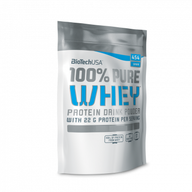 Pure Whey Соленая карамель 454g, BioTech — 65fit