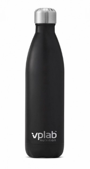 VPLAB Бутылка-термос из стали 750 мл Черный цвет — 65fit