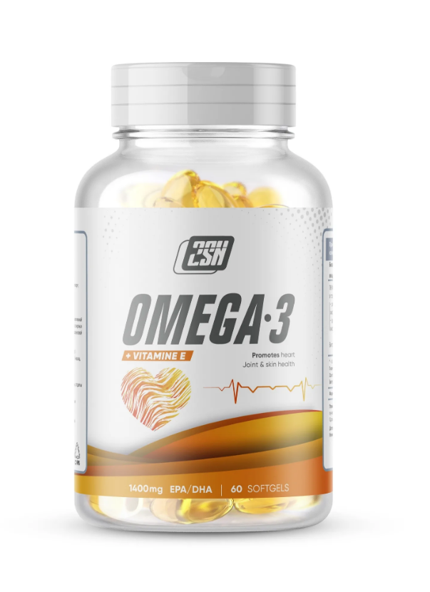 # 2SN Omega 3 Vitamin E  60 caps фото 1 — 65fit