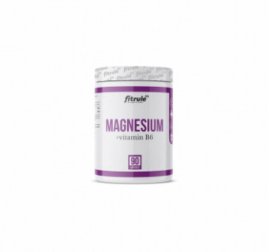 #FitRule Magnesium +B6 90caps — 65fit