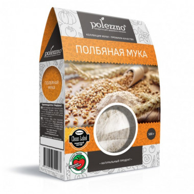 POLEZZNO Полбяная мука 500г — 65fit