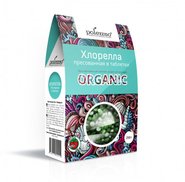 POLEZZNO Хлорелла пресованная в таблетки 250г — 65fit