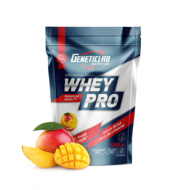 WHEY PRO манго 1000g, GeneticLab — 65fit
