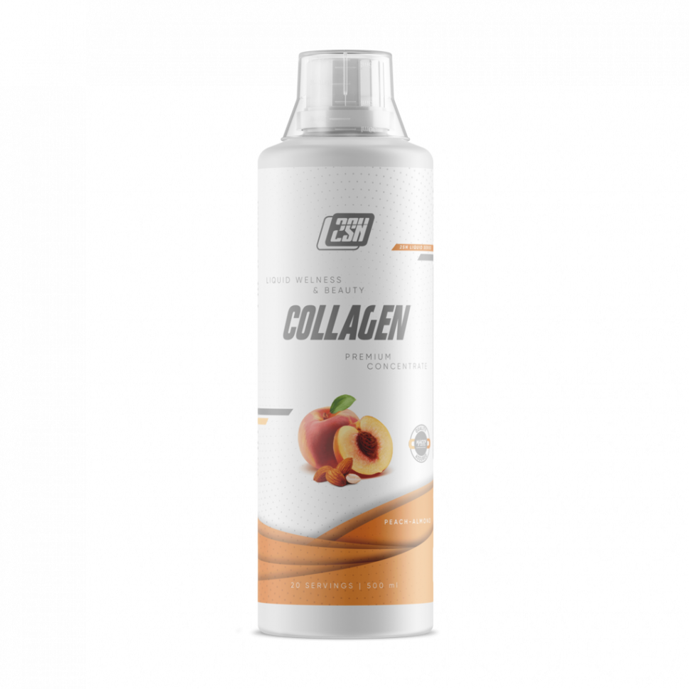 #2SN Collagen  Liquid 500ml Персик-Миндаль фото 1 — 65fit