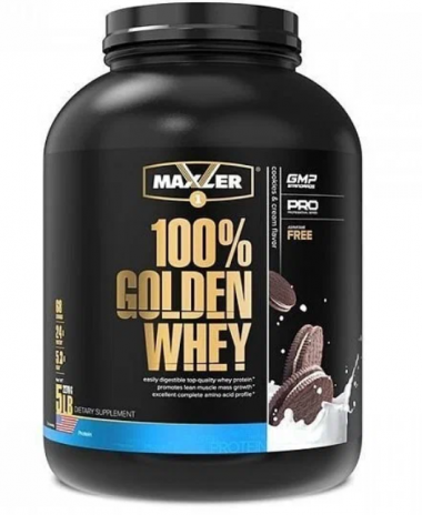 #Maxler Golden Whey 5lb Cookies &amp; Cream — 65fit
