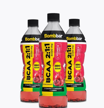 ТМ Bombbar Напиток безалкогольный слабогазированный со вкусом граната 500 мл &mdash; 65fit