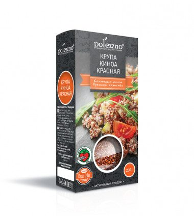 POLEZZNO Крупа Киноа красная 200г — 65fit