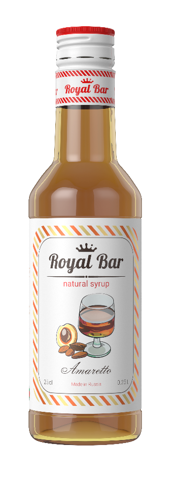 Сироп  Амаретто 0,25л, Royal Cane — 65fit