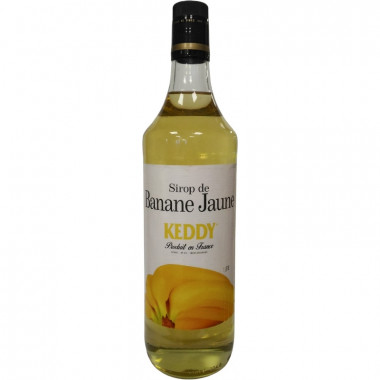Сироп "Желтый банан" стекло 1л (Монин Кедди) &mdash; 65fit