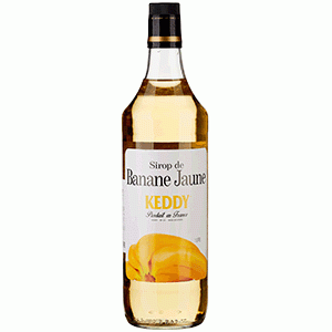 Сироп "Желтый банан" стекло 1л (Монин Кедди) &mdash; 65fit