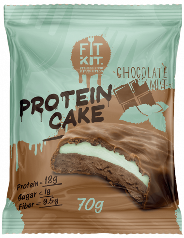 FIT KIT Protein Cake Шоколад-мята 70г/24 — 65fit