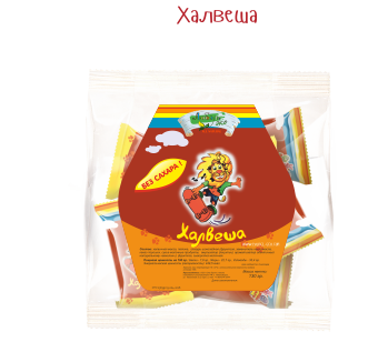 ЛЮБЭЛЬ ЭКО Конфеты &quot;Халвеша&quot; в шоколаде на фруктозе 125г — 65fit