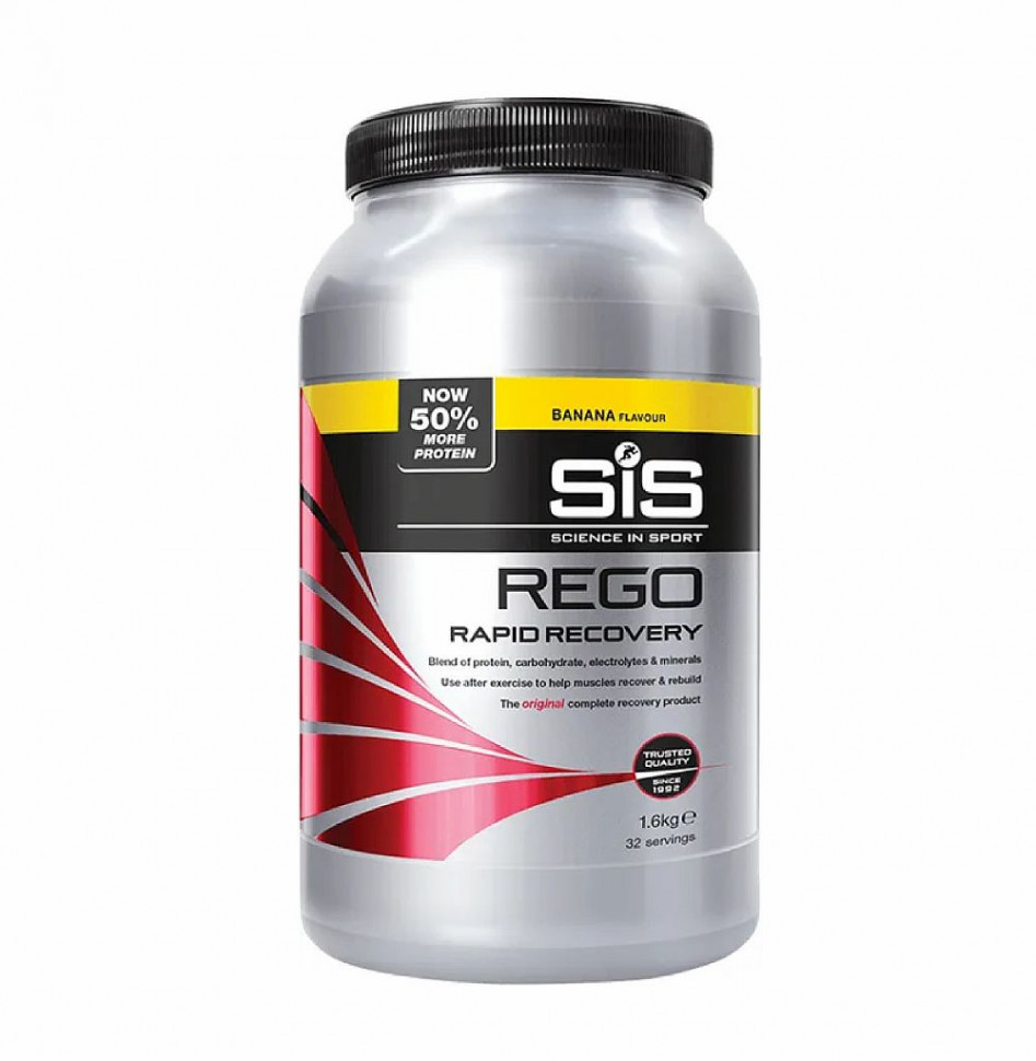 SIS REGO Rapid Recovery Белково-углеводный напиток Банан 1,кг фото 1 — 65fit