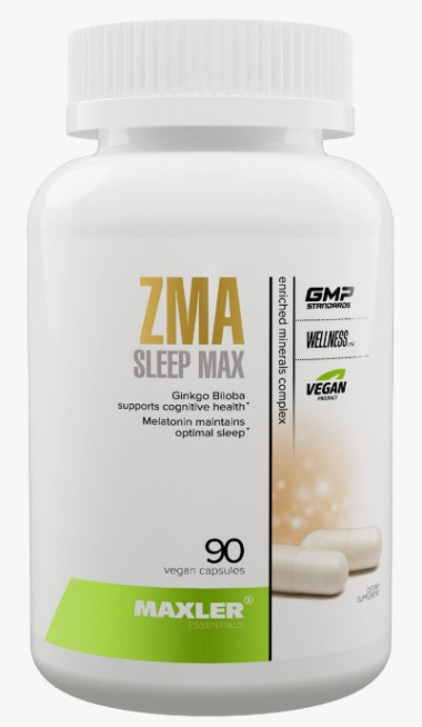 # MAXLER ZMA  Sleep Max 90 veg caps — 65fit
