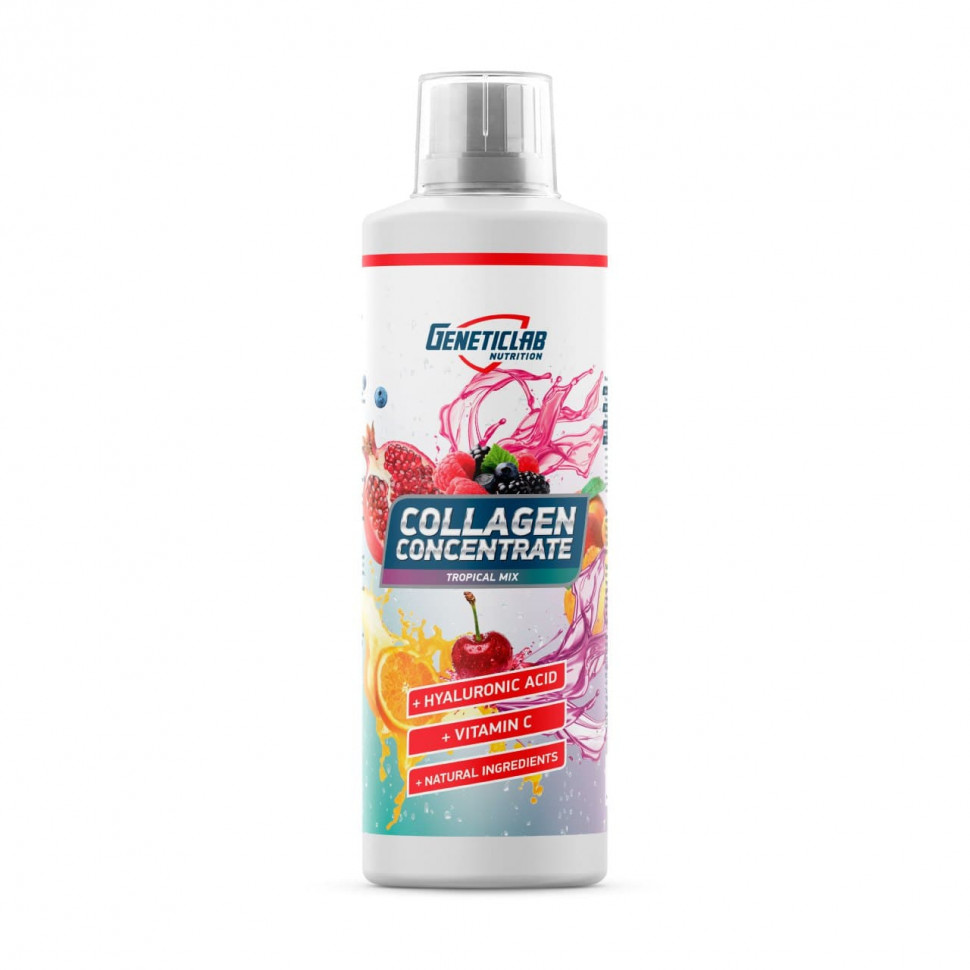 # GeneticLab Collagen Support 500ml Тропический микс фото 1 — 65fit