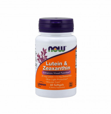 #NOW Lutein &amp; Zeaxanthin  60sgels — 65fit