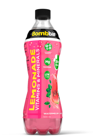 BOMBBAR Напиток б/а "Лимонад со вкусом арбуза" ПЭТ 500мл/12 фото 1 — 65fit