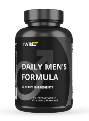 1WIN Мультивитамины Daily Men's Complex, 90 капсул — 65fit