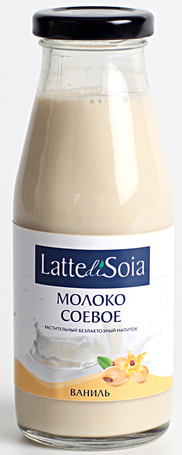 Молоко соевое &quot;Ваниль&quot; 750мл, Latte di Soia — 65fit