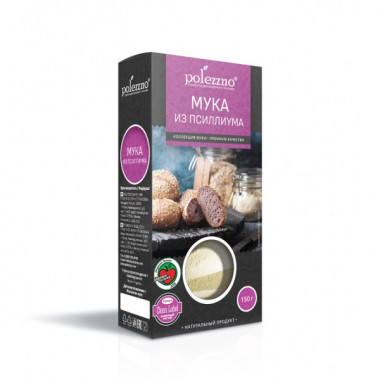 POLEZZNO Мука из псиллиума 150г/21 — 65fit
