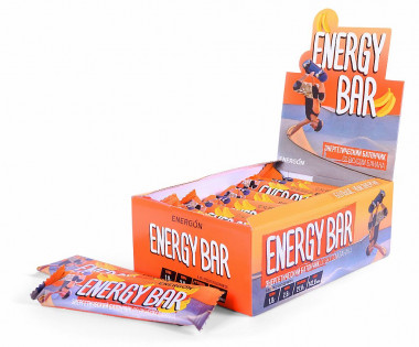 Мюсли прессованные. Батончик  energy банан 40гр, Energon — 65fit