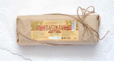 Пастила с корицей б/сахара 180гр в пергаменте Белевская — 65fit