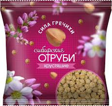 СИБИРСКИЕ ОТРУБИ "Сила Гречихи" хрустящие 100г фото 1 — 65fit