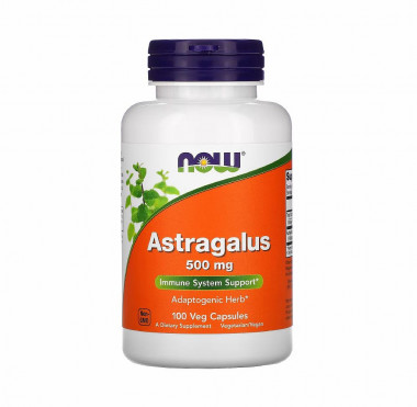 #NOW  Astragalus 500mg 100 cap — 65fit