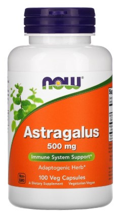 #NOW  Astragalus 500mg 100 cap — 65fit
