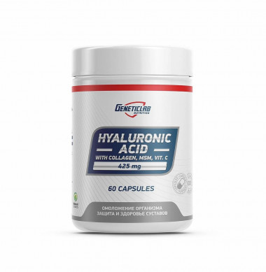 # GENETICLAB Hyaluronic Acid 60 caps — 65fit