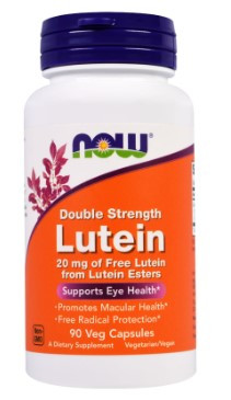 #NOW Lutein 20mg 90 vcaps — 65fit