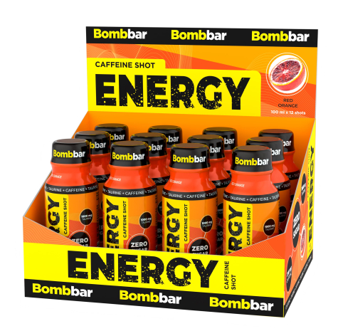 ТМ Bombbar Напиток б/а Energy со вкусом красного апельсина 100мл фото 1 — 65fit