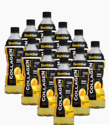 ТМ Bombbar Напиток безалкогольный слабогазированный со вкусом дыни и лимона 500мл &mdash; 65fit